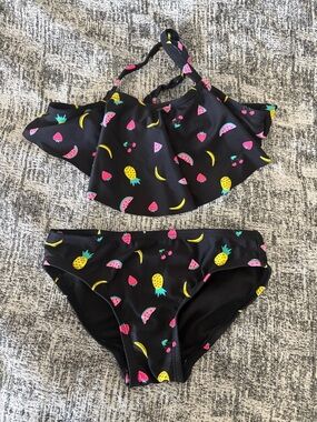 Old Navy Fruit Swimsuit Girls Size XS